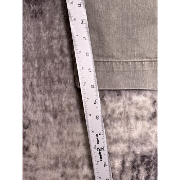 Birdwell Beach Britches Pants 30 x 28 Men Gray Herringbone Twill Utility Fatigue - Picture 5 of 7